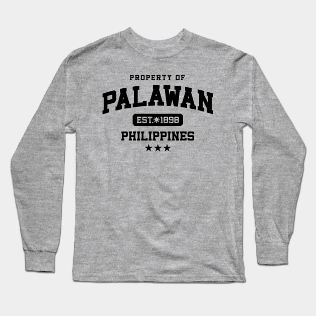 Palawan - Property of the Philippines Shirt Long Sleeve T-Shirt by pinoytee